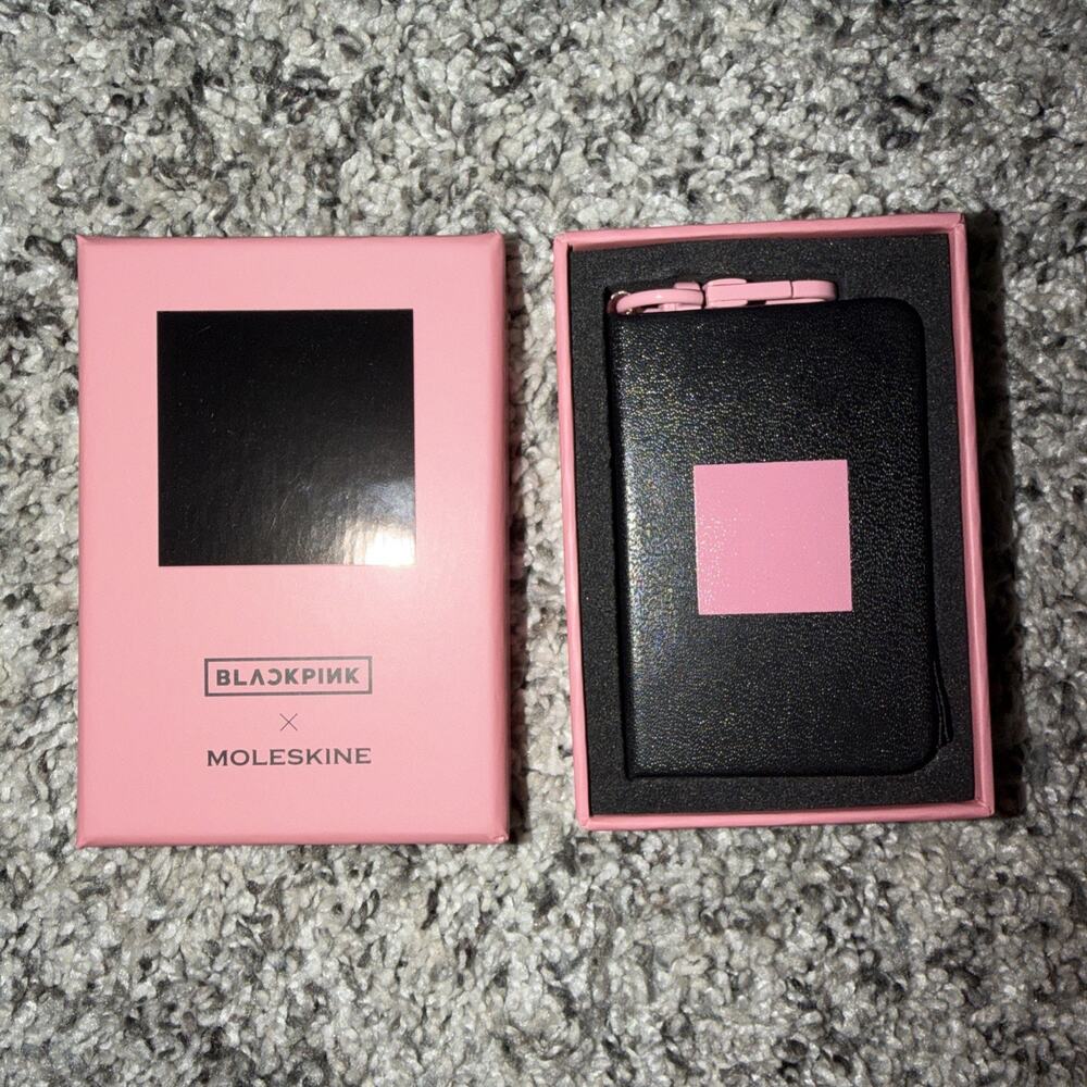NEW Moleskine x BLACKPINK Limited Edition Mini Note Keyring Keychain